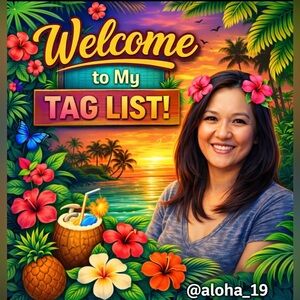 Welcome to my TAG list - to be notified when I go live